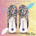 Purple Flower White
