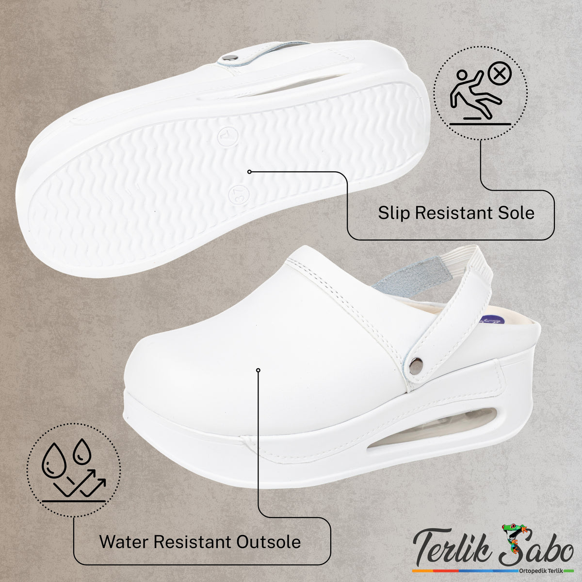 Slingback White