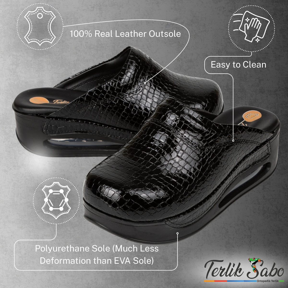 Croco Black