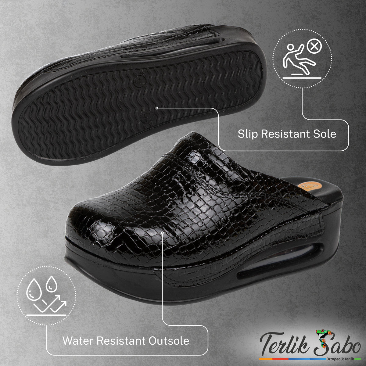 Croco Black