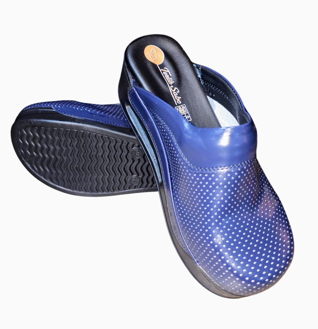 Hole Blue Black